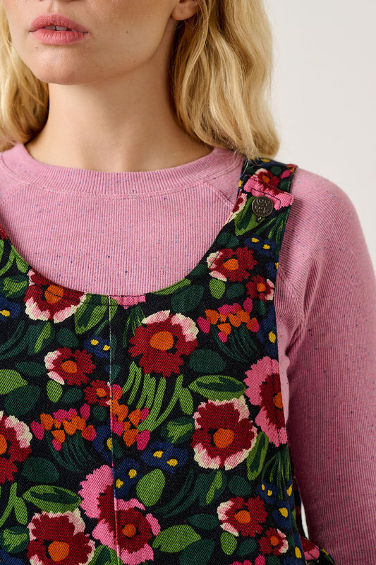 Layla - Organic Cotton Twill Dress in Marisa