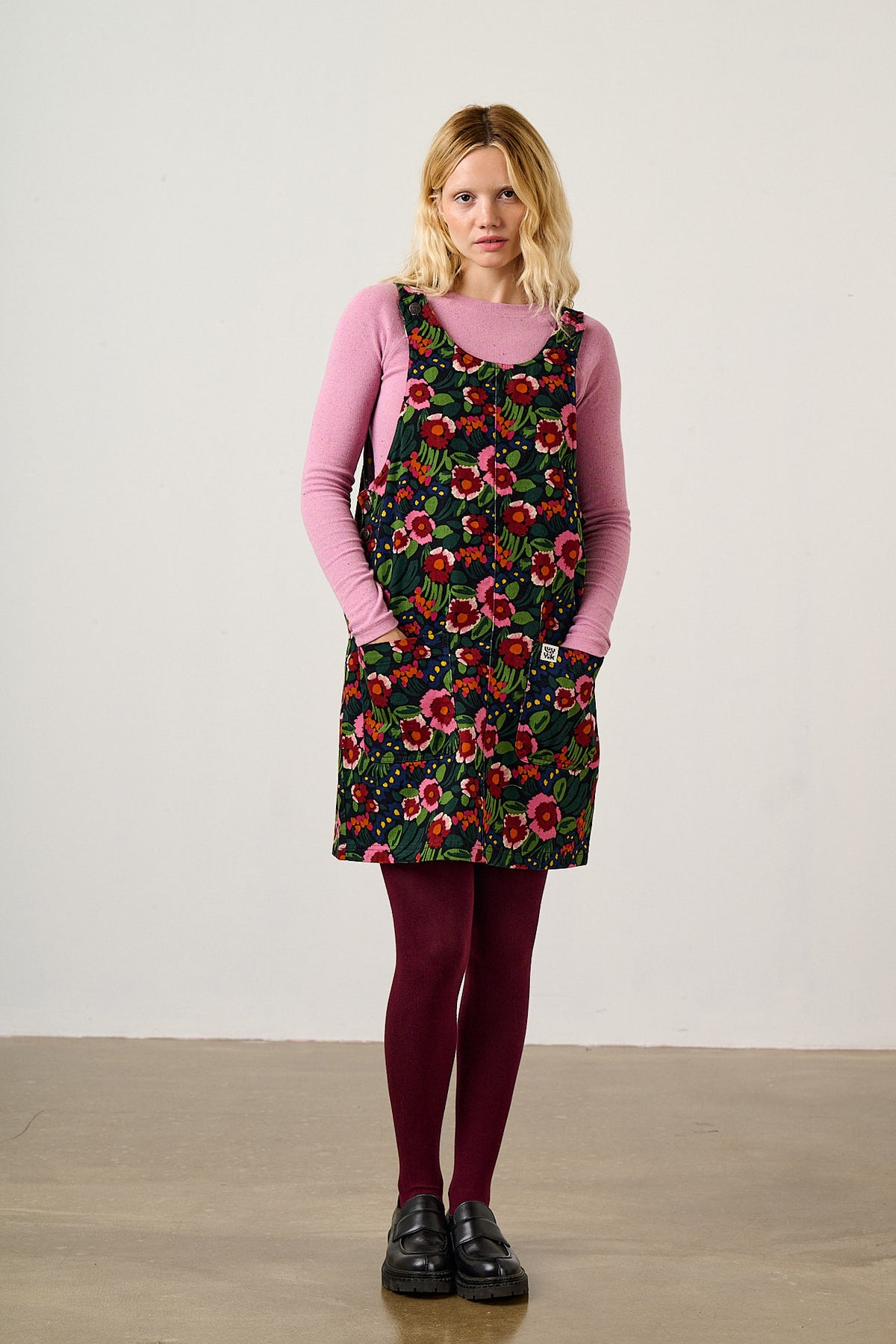 Layla - Organic Cotton Twill Dress in Marisa