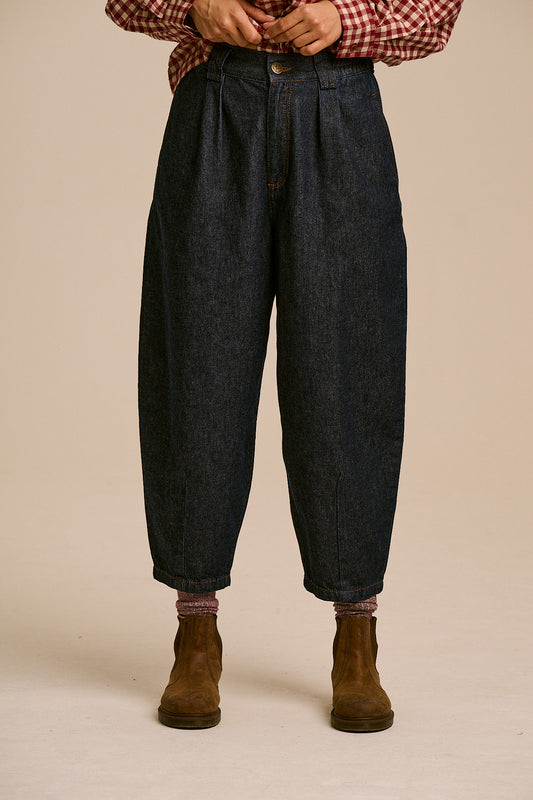Ashby - Organic Denim Trouser in Indigo