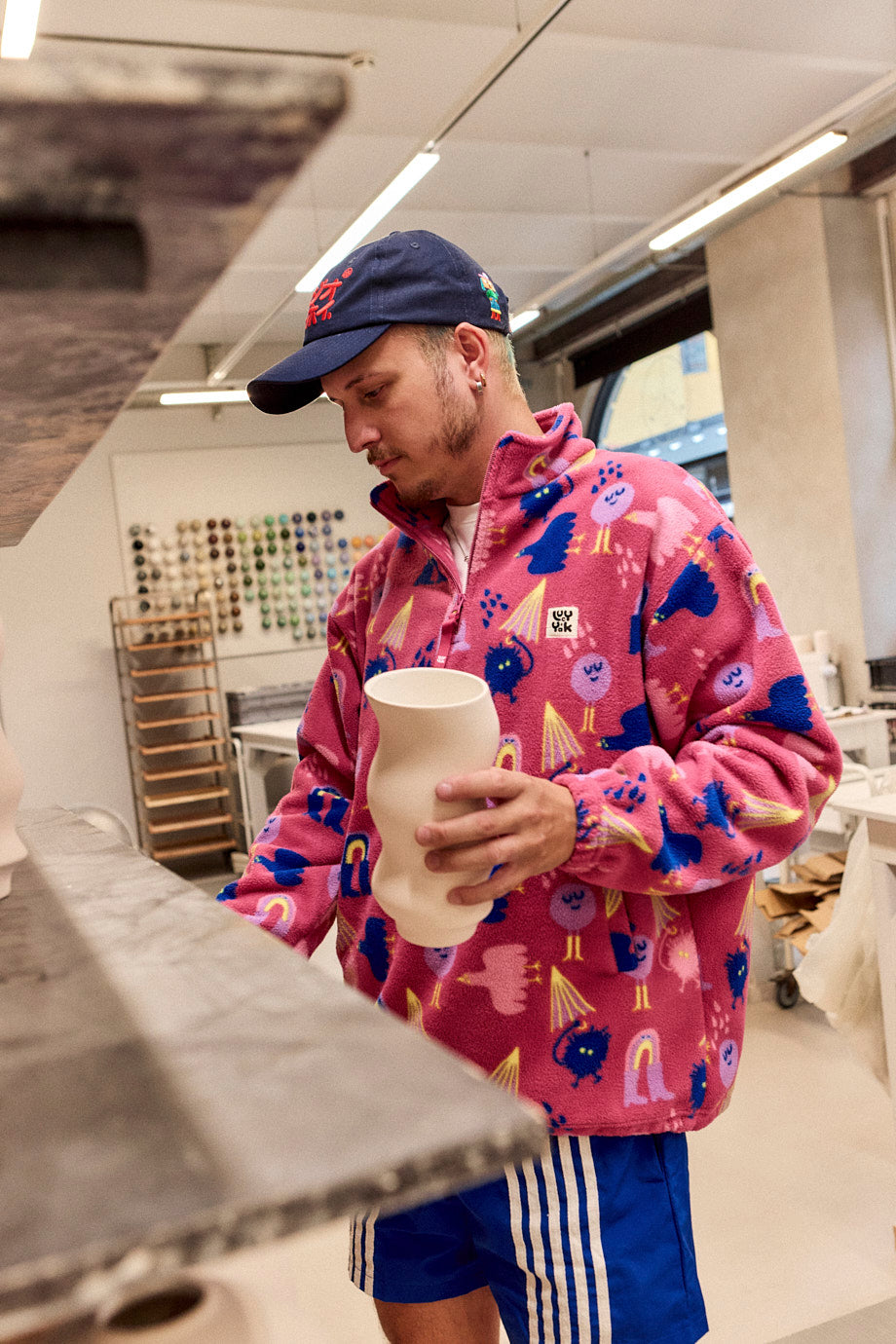 Stevie - Recycled Polyester Fleece in Studio Arhoj & Yak