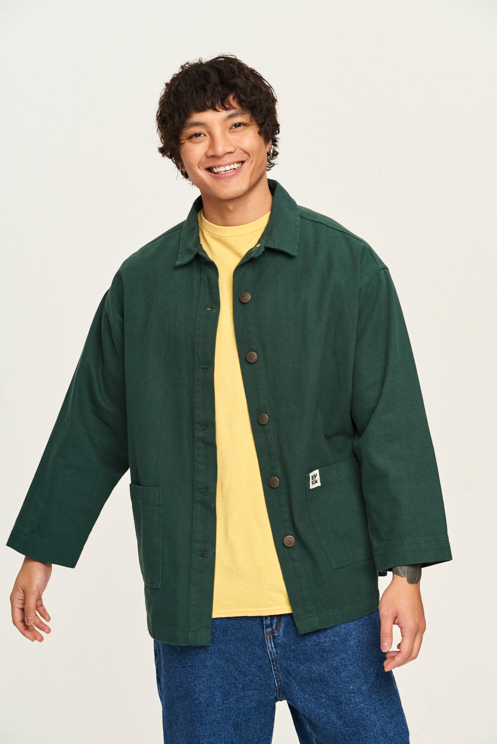 Twill deals green jacket