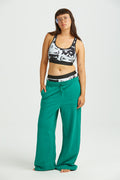 L.E. Iona Back Crop Top: ORGANIC COTTON & BAMBOO MIX - Baring All