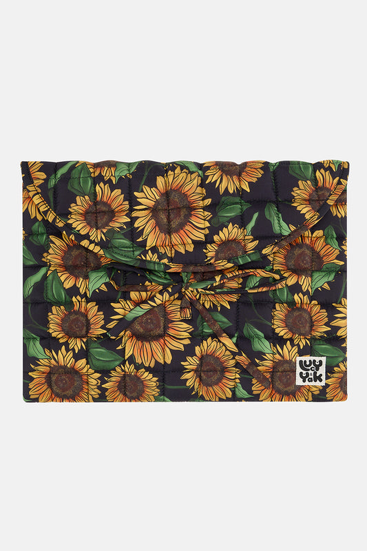 Laptop Case: RECYCLED POLYESTER - Sunflower