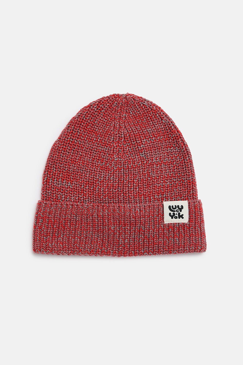 Luca - Cotton Beanie in Red