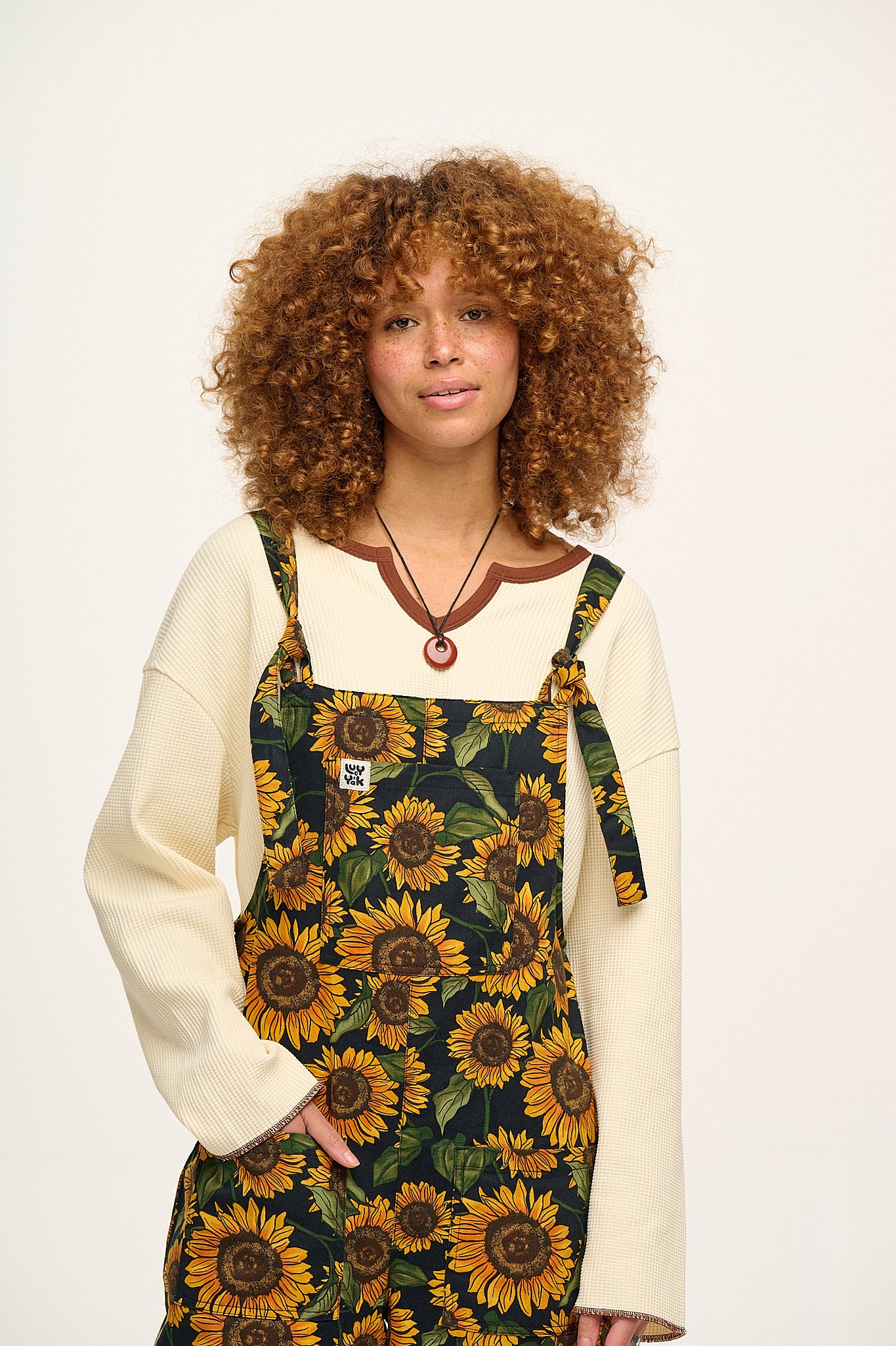 Sunflower cheap overall dress