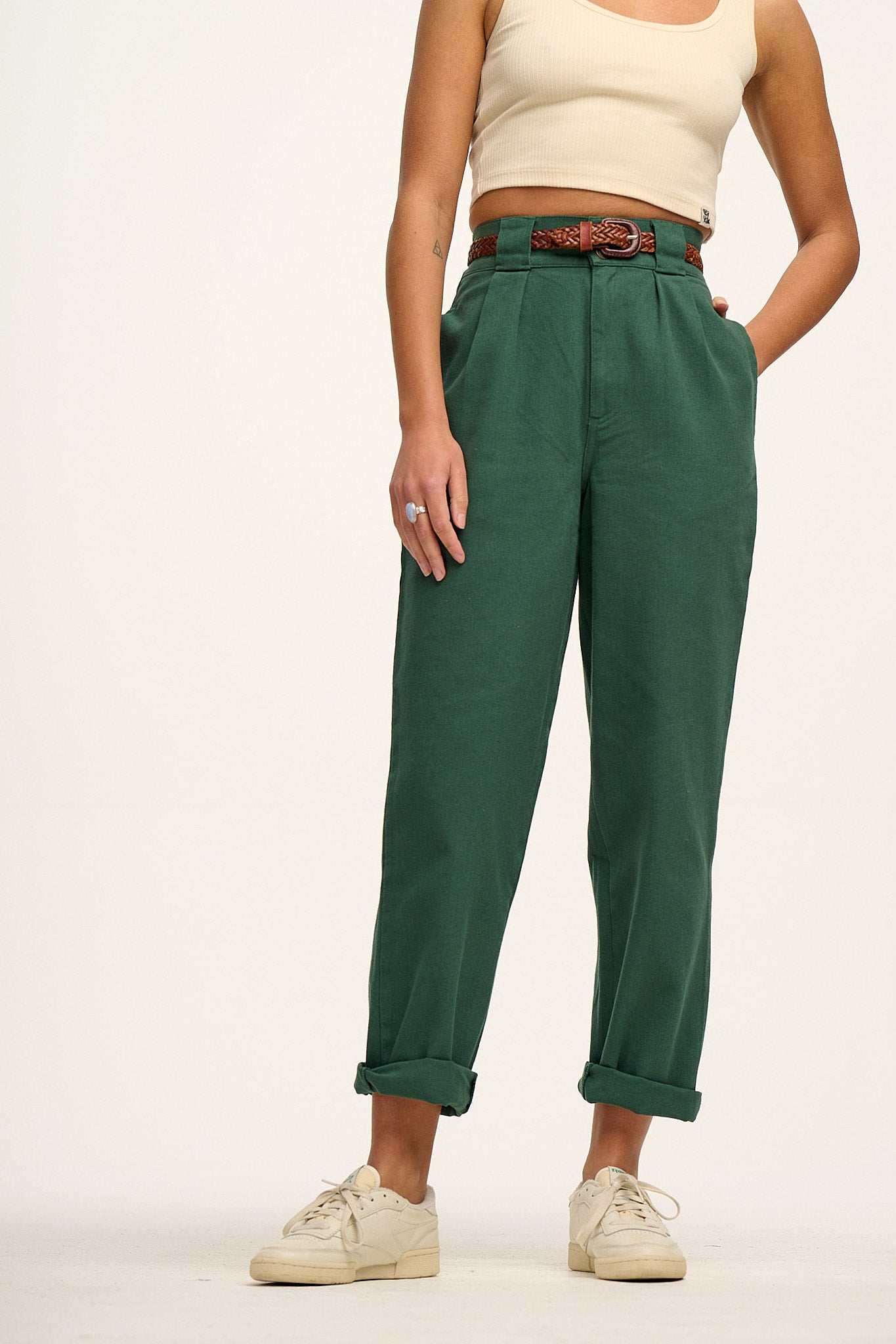 Dark green mom hot sale jeans