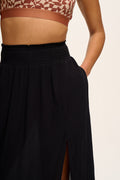 Poppy Skirt: LENZING™ ECOVERO™ - Black