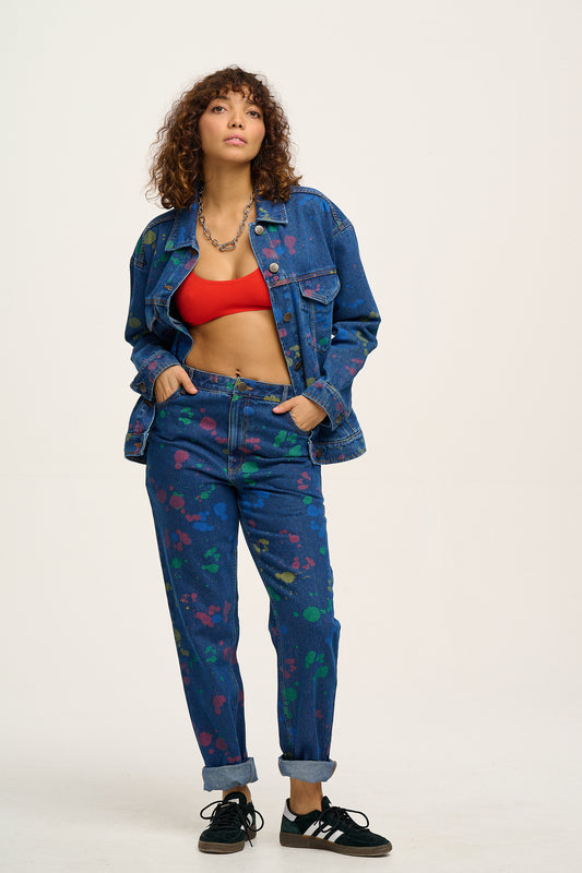 Jaded London cropped velour 90s tracksuit jacket co-ord, ASOS