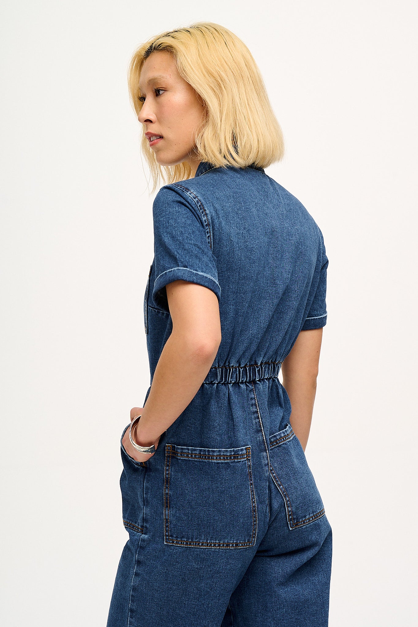 CASSIE DENIM JUMPSUIT – Fashion Trendyz, jumpsuit jeans