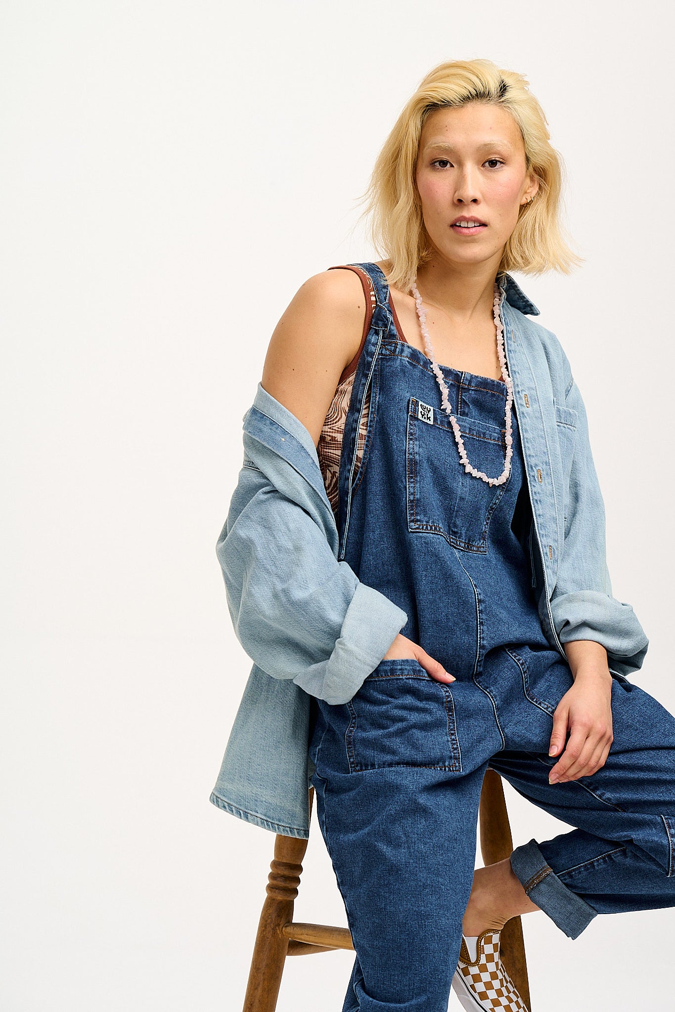 Incredibly Awesome blue denim dungaree shorts #summer #outfits, #awesome  #denim #dungaree #outfits #shorts…