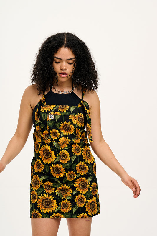 Mini Pini Dress: ORGANIC TWILL - Sunflower