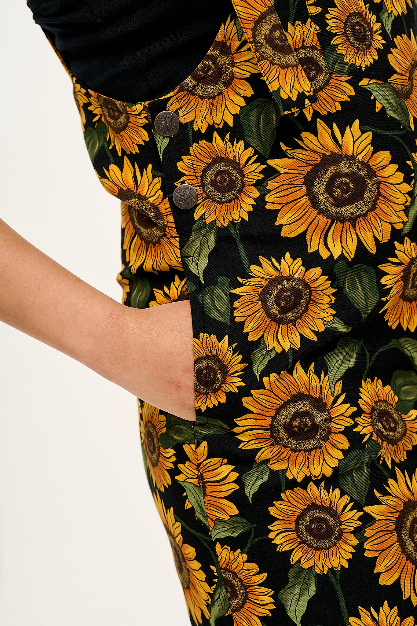 Mini Pini Dress: ORGANIC TWILL - Sunflower – Lucy & Yak