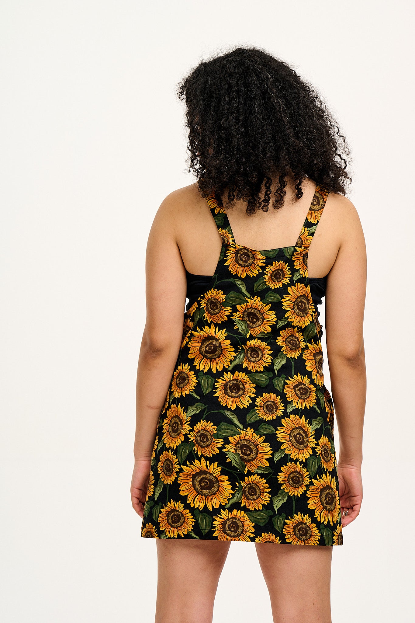 Mini Pini Dress: ORGANIC TWILL - Sunflower