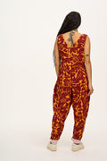 Bowie - Sleeveless Cotton Jumpsuit in Loryn