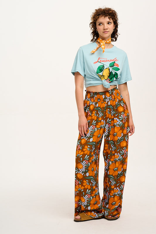 Jody - Tencel Trousers in Nyah Print