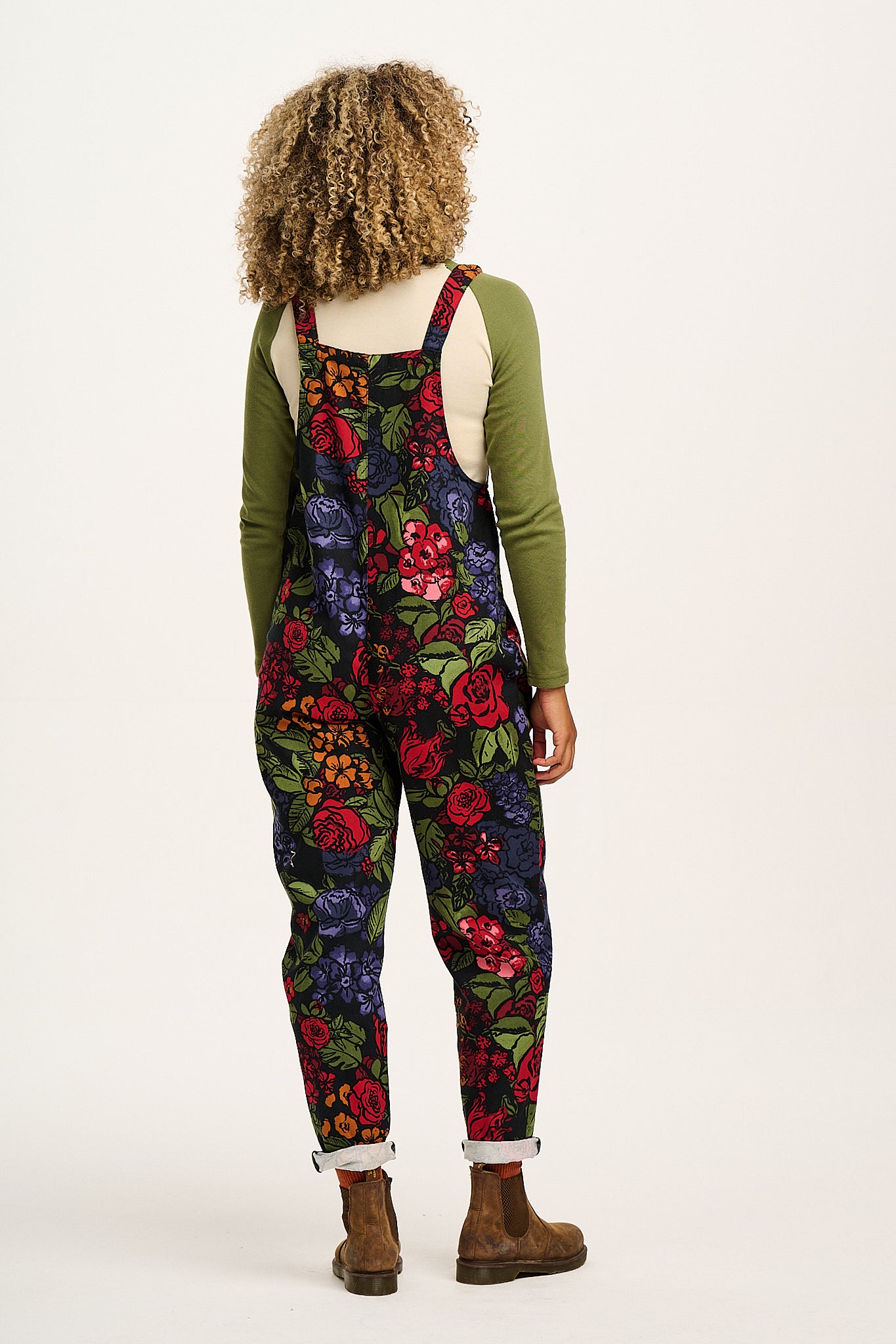 Original - Twill Dungarees in Maria Print