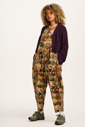 Bowie - Sleeveless Corduroy Jumpsuit in Nevada Print