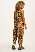 Bowie - Sleeveless Corduroy Jumpsuit in Nevada Print