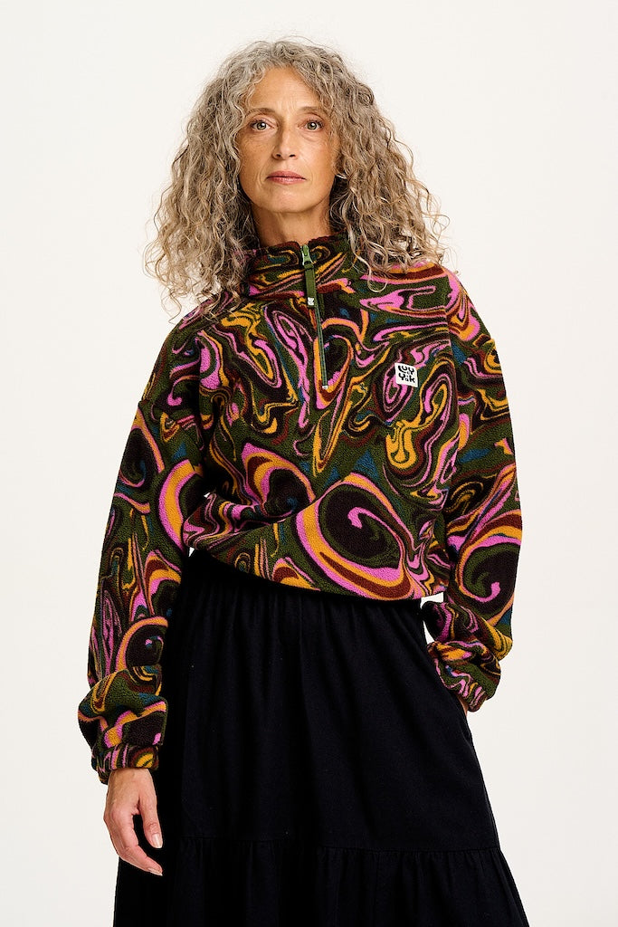 Blake Fleece Jacket - Mineral Swirl