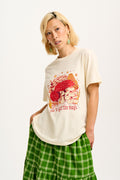 L.E. Denver - Cotton Tee in Artist Print by Caroline Clark