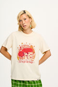 L.E. Denver - Cotton Tee in Artist Print by Caroline Clark