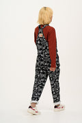 Reuben - Twill Dungarees in Papilio Print