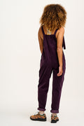 Original - Corduroy Dungarees in Plum Perfect