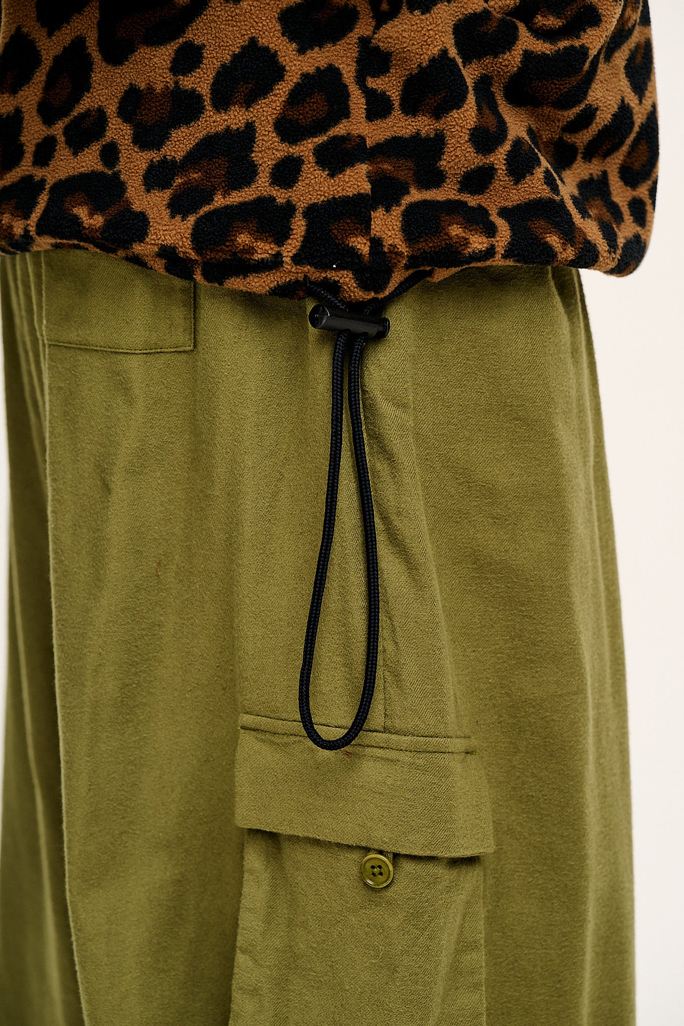 Stevie - Polar Fleece in Leopard Print