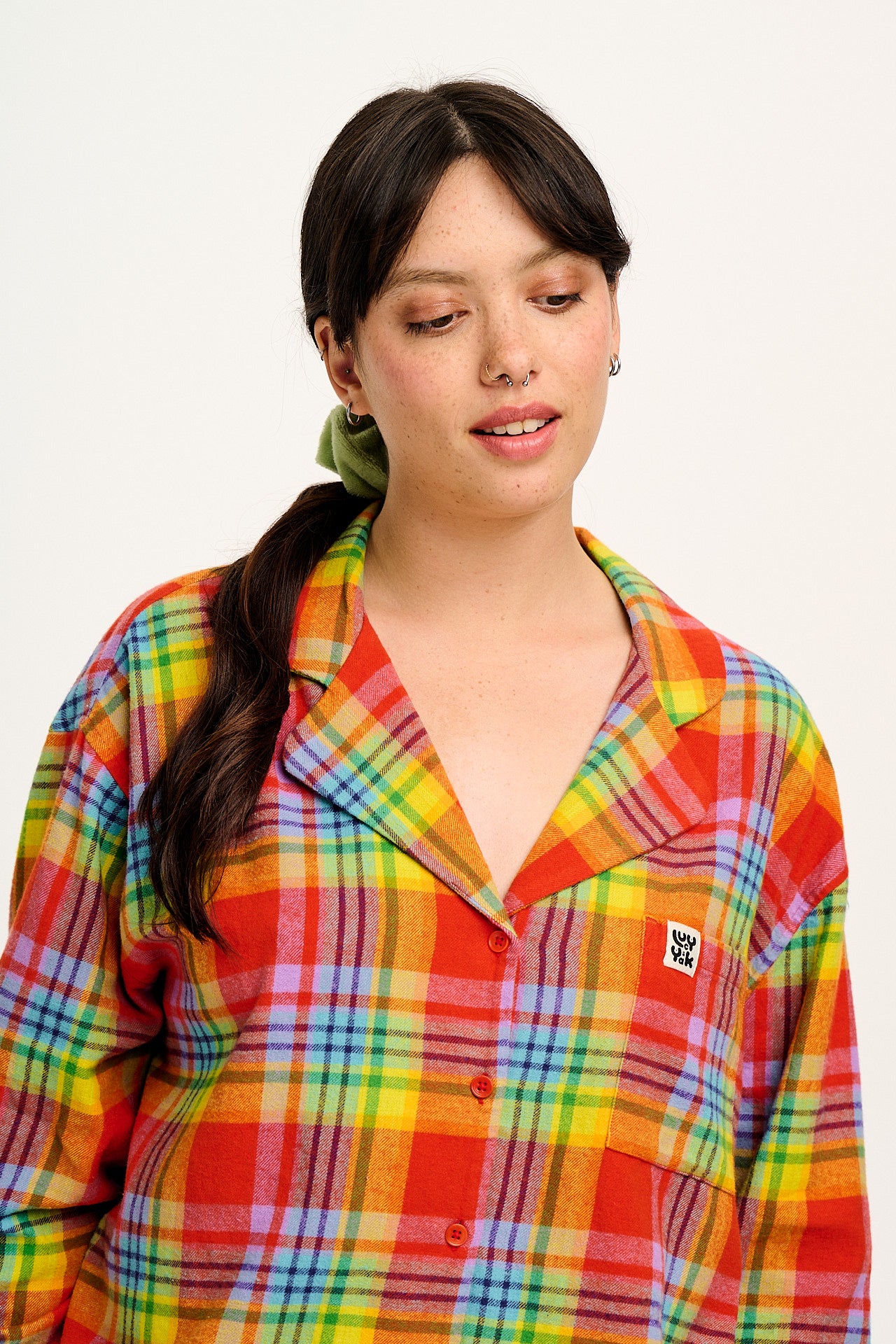 Dreamer - Soft Cotton Pyjama Set in Ncuti Tartan Print