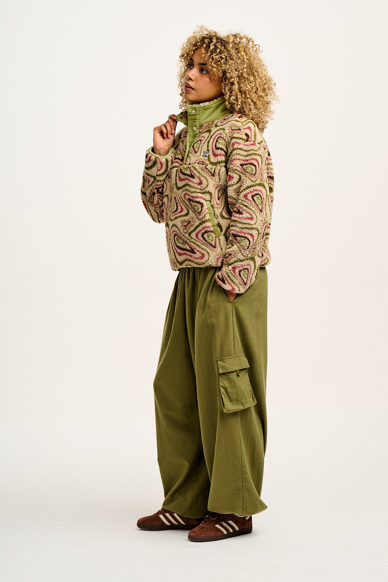 Malone - Borg Fleece in Yosemite Print