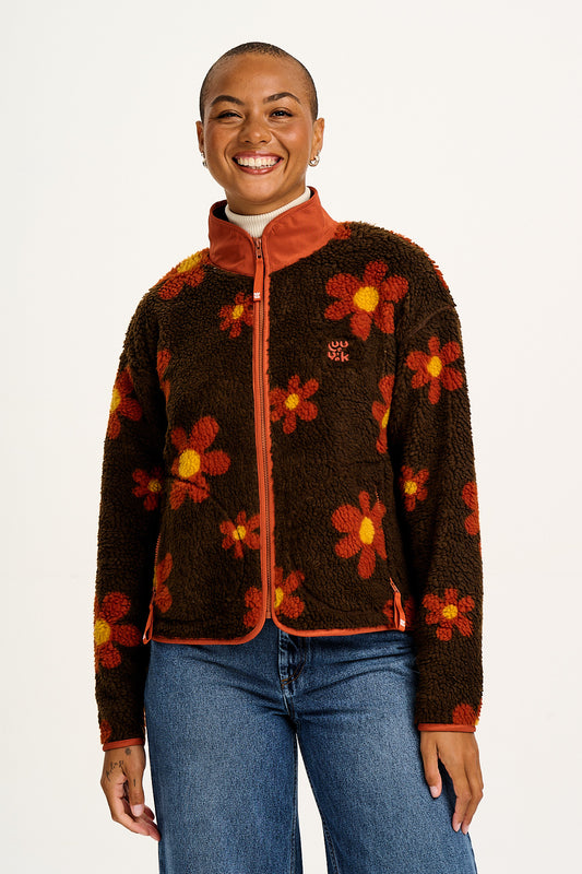 Mason - Fleece in Cassia Print