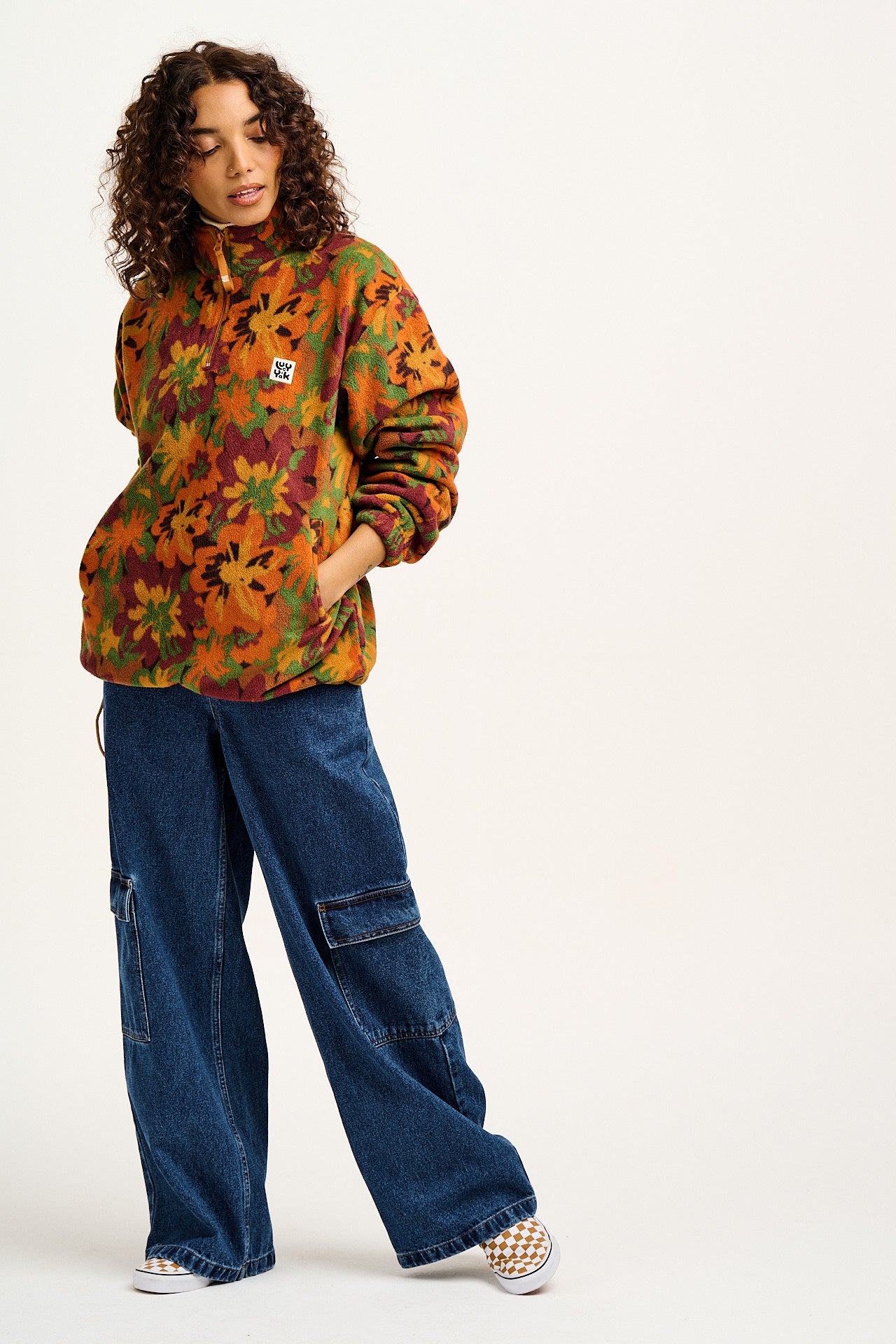 Stevie - Polar Fleece in Cass Floral Print