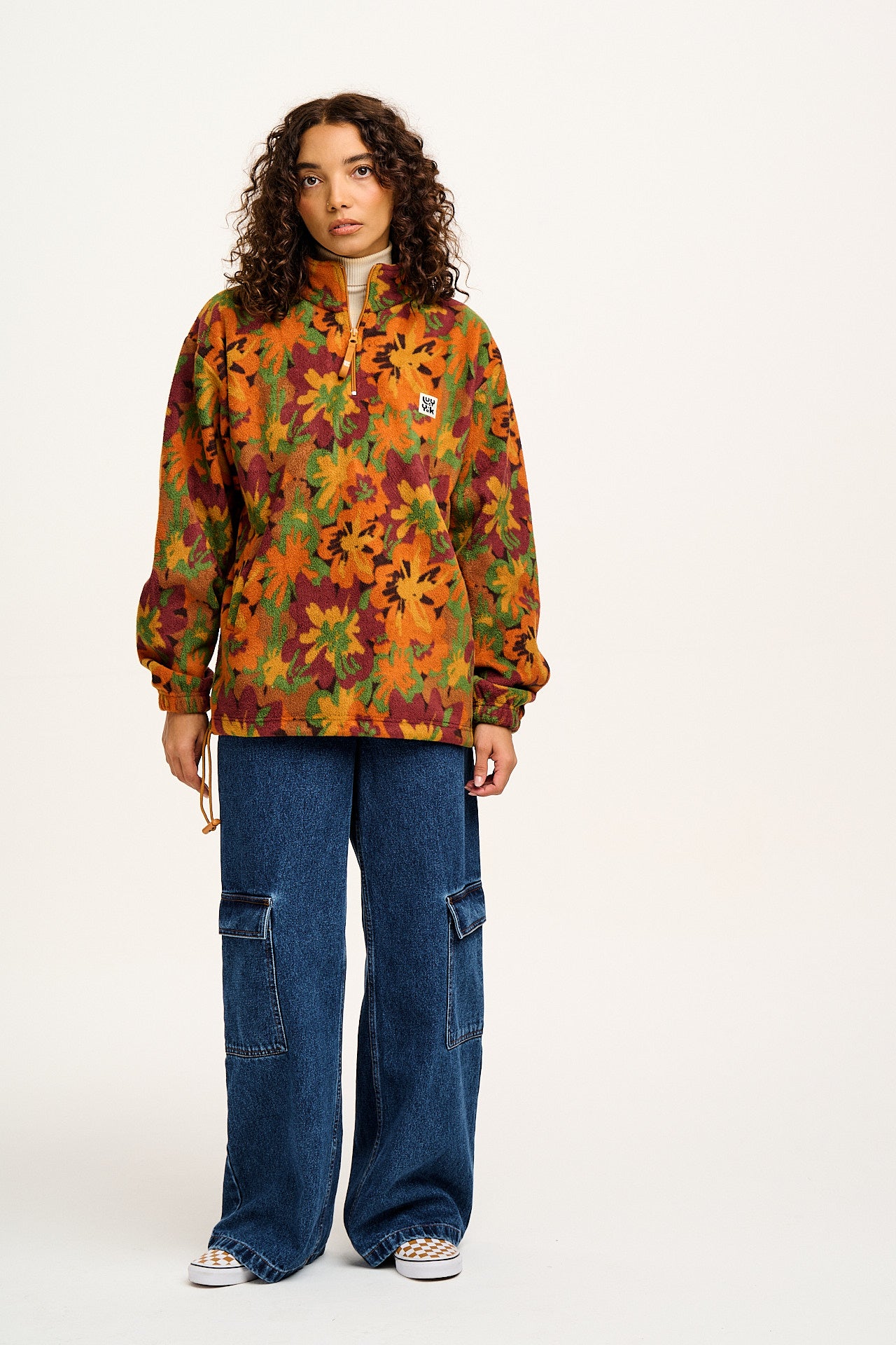 Stevie - Polar Fleece in Cass Floral Print