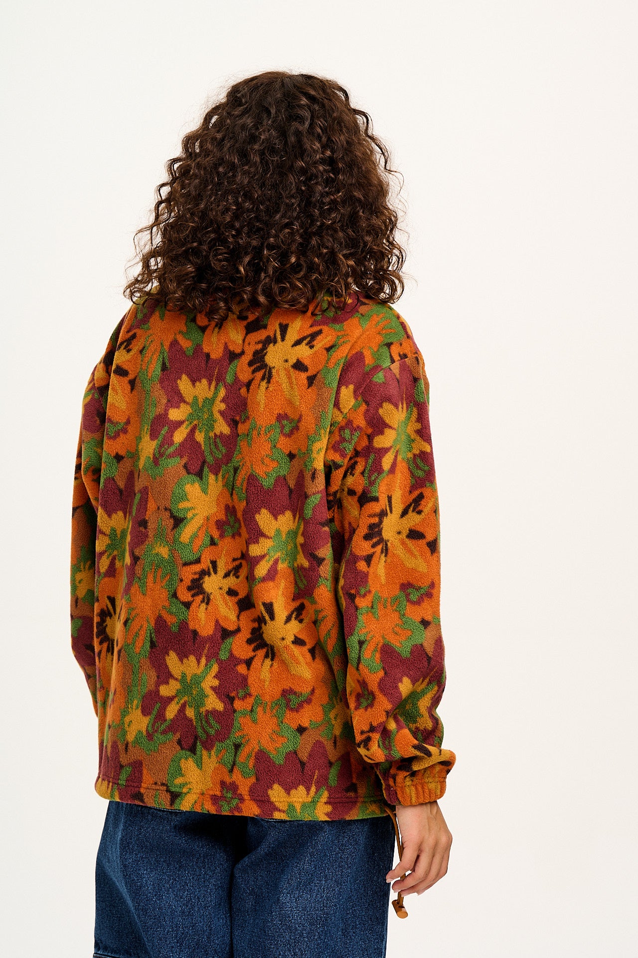 Stevie - Polar Fleece in Cass Floral Print