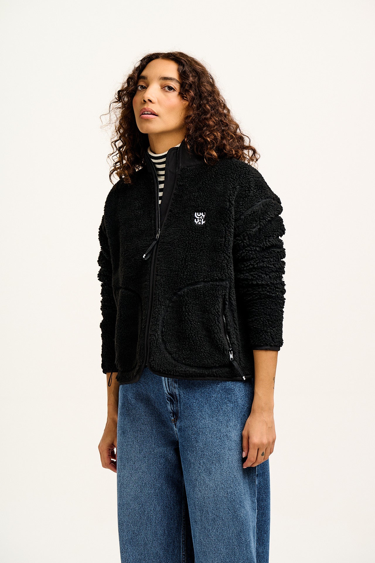 Mason - Fleece in Black