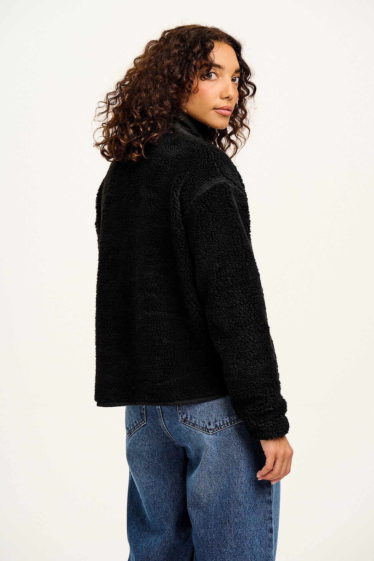 Mason - Fleece in Black