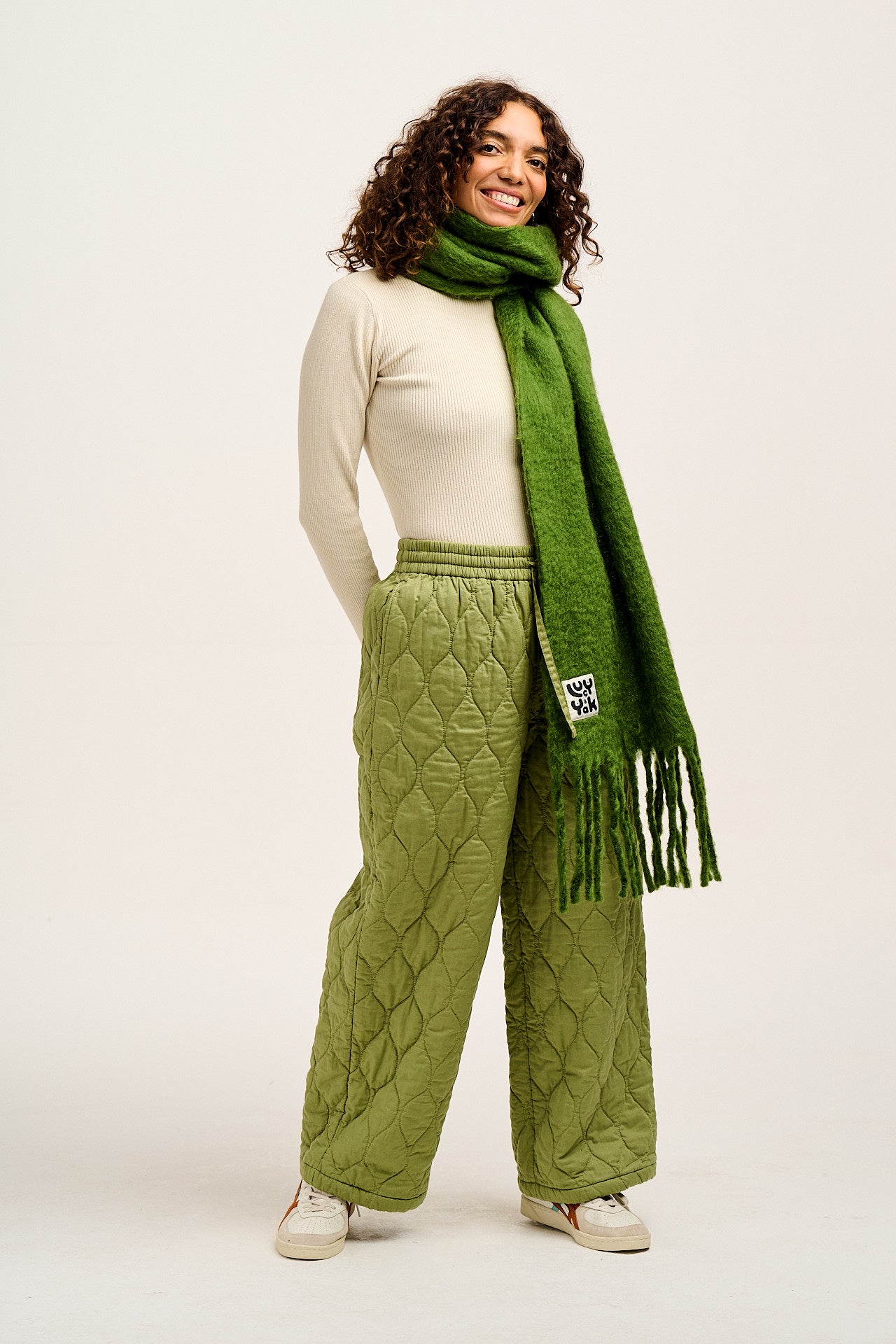 Rowan - Super Soft Scarf in Highland Green