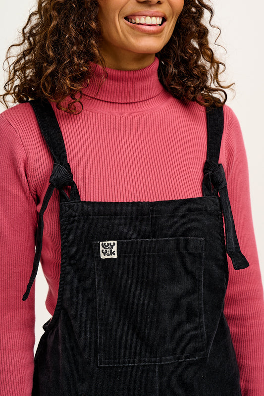 Original - Corduroy Dungarees in Black