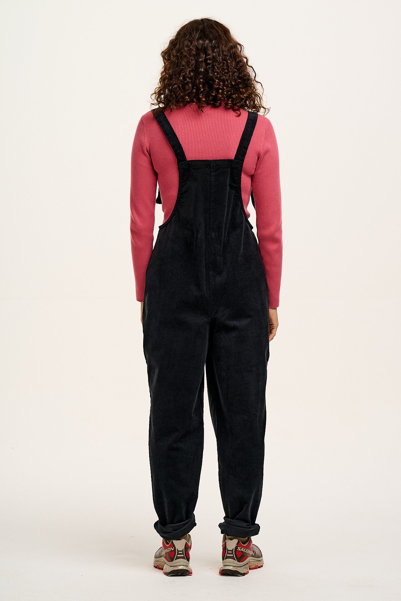 Original - Corduroy Dungarees in Black