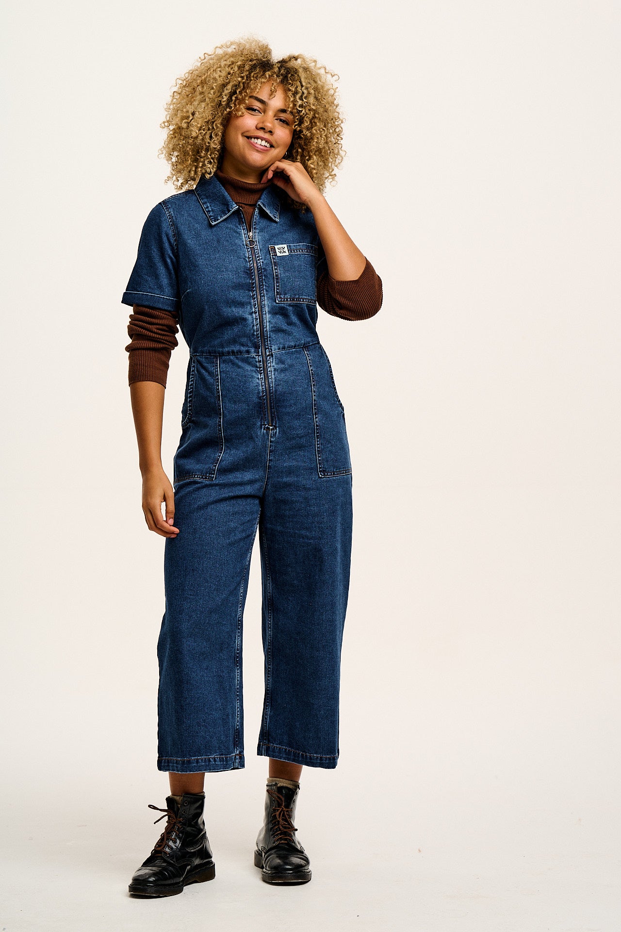 Overall jumpsuit jeans deals