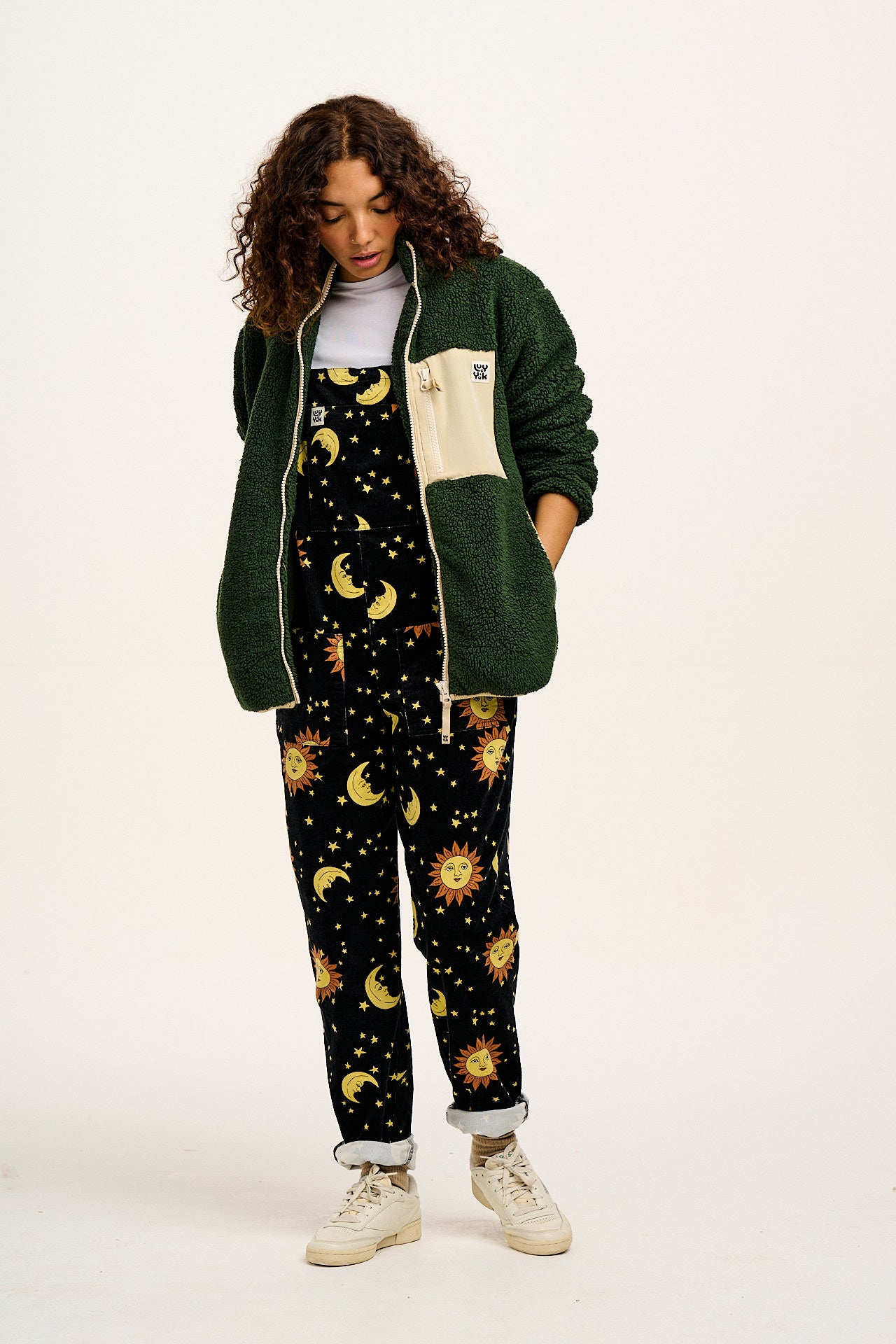 Original - Corduroy Dungarees in Orion Print