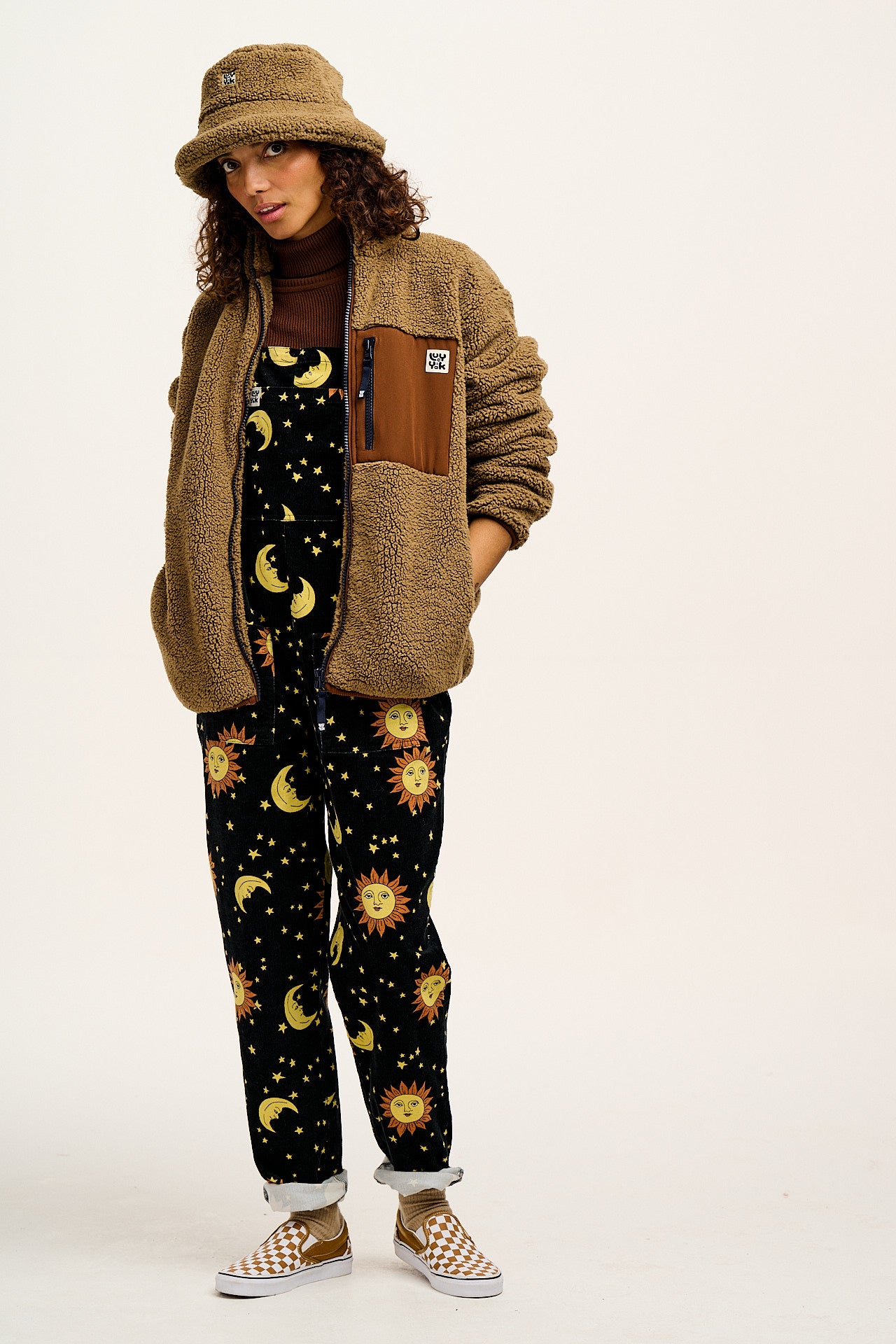 Original - Corduroy Dungarees in Orion Print