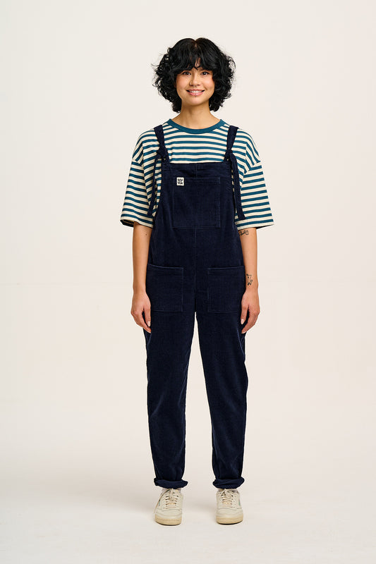 Original - Corduroy Dungarees in Sailor Blue