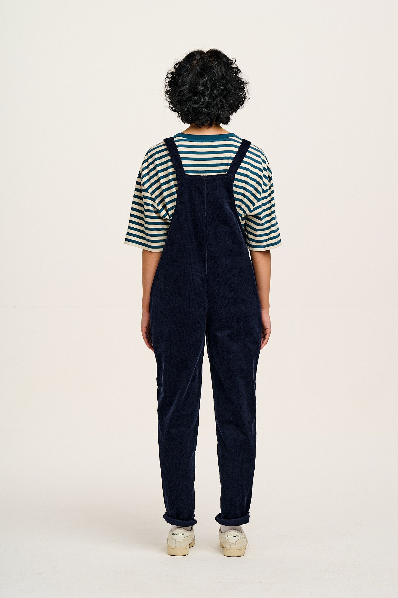 Original - Corduroy Dungarees in Sailor Blue