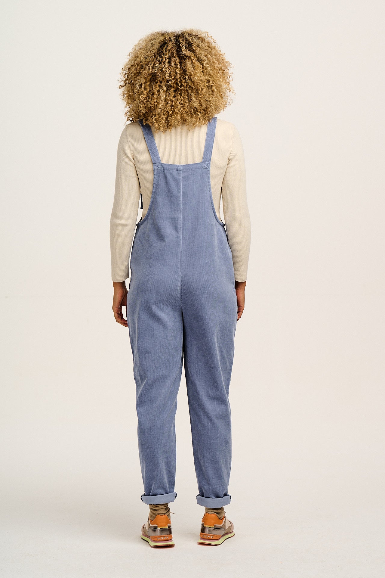 Original - Corduroy Dungarees in Powder Blue