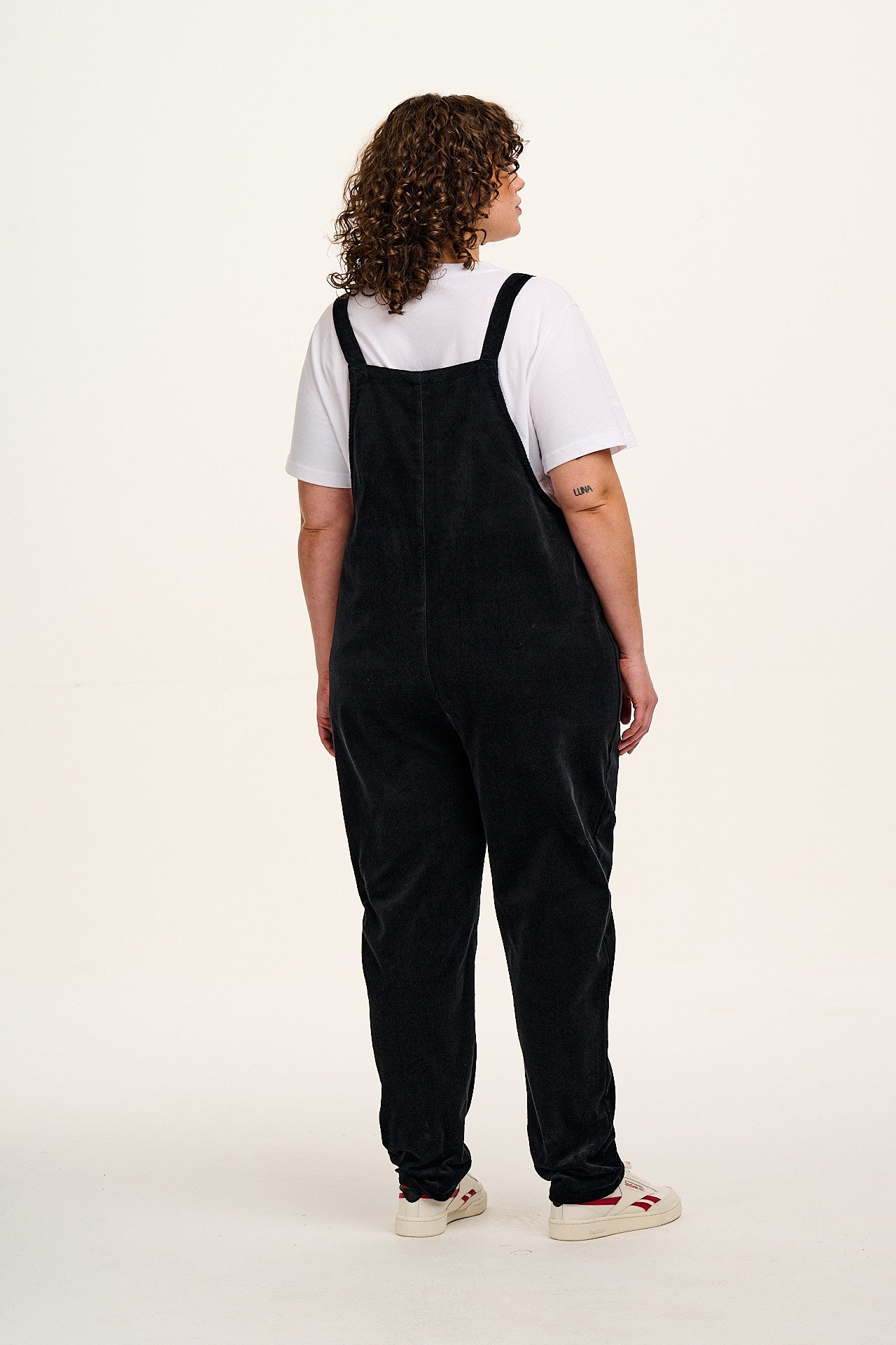 Dungaree in Corduroy Fuchsia main image 0