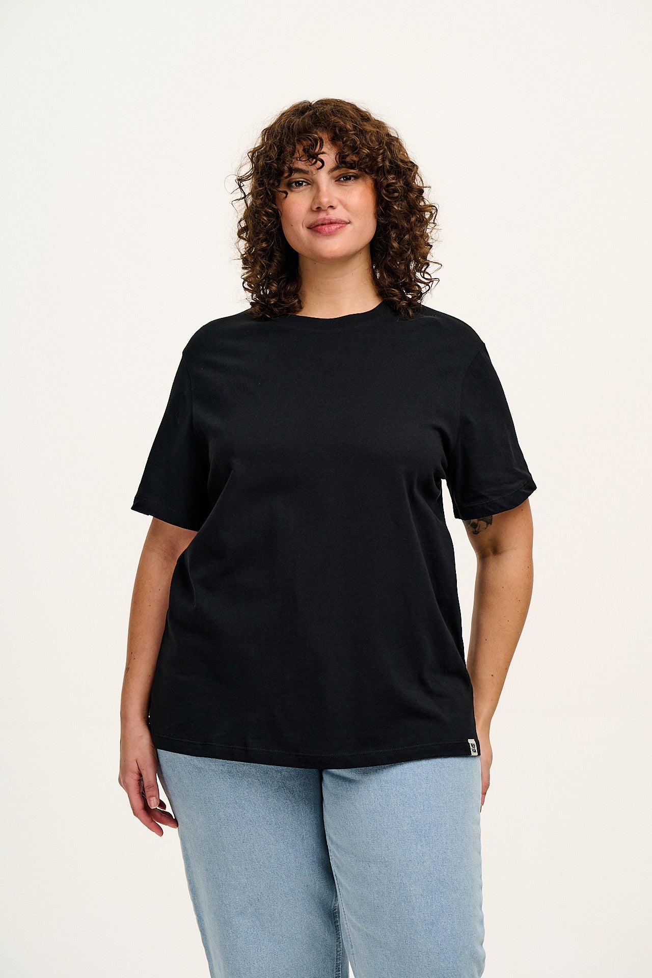 Denver - Cotton Tee in Black