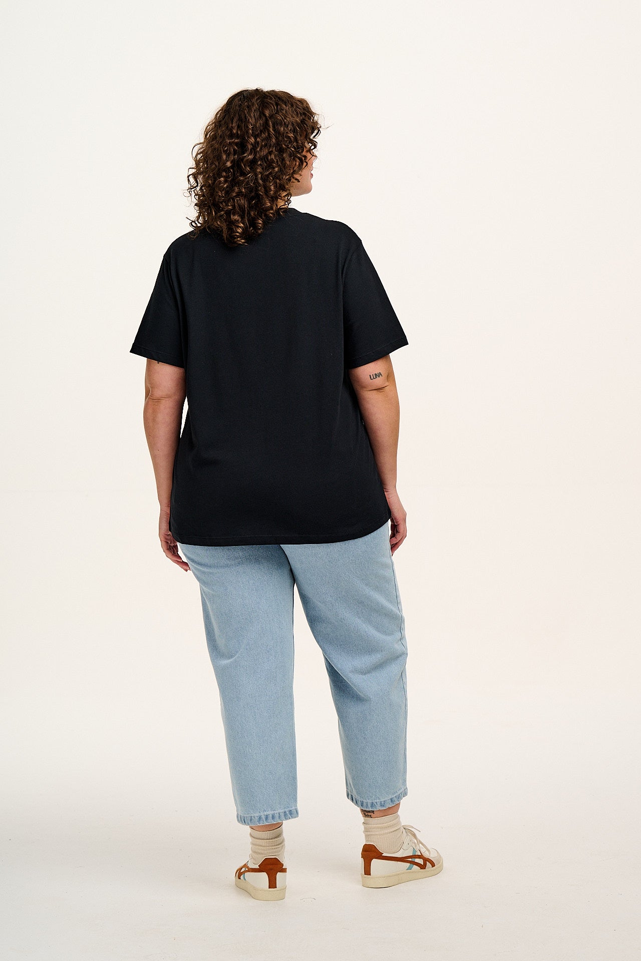 Denver - Cotton Tee in Black