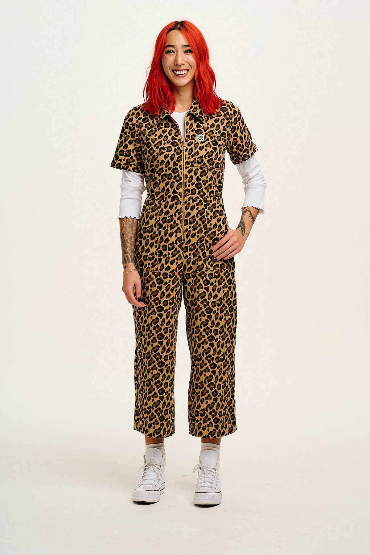 Leopard Print Jumpsuit - Ragan Design – Lucy & Yak
