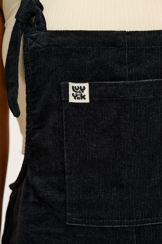 Original - Corduroy Dungarees in Black